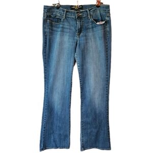 Lucky Brand Sweet N Low Jeans Women's 12 31 Low Rise Flare Boot Cut Denim Y2K